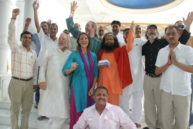 Pujya Swamiji and GAP in Lucknow