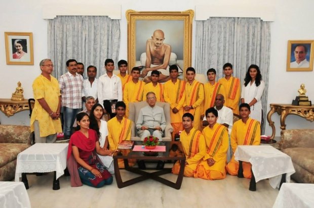 Ganga Action Parivar meets with His Excellency Governor of UP