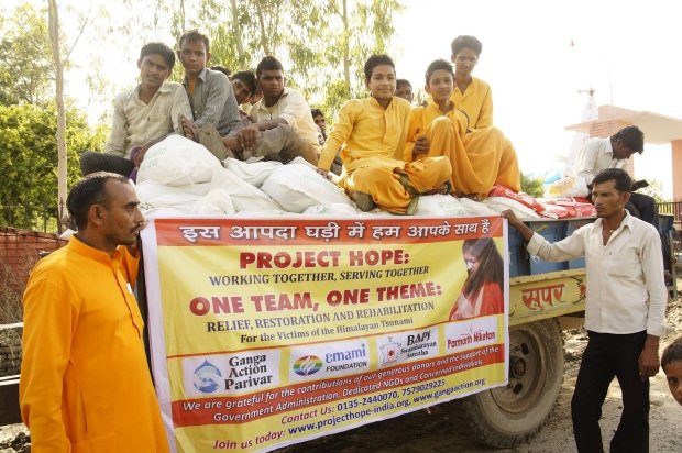 Ganga Action Parivar Commences the 2nd phase of Project Hope Relief Operations