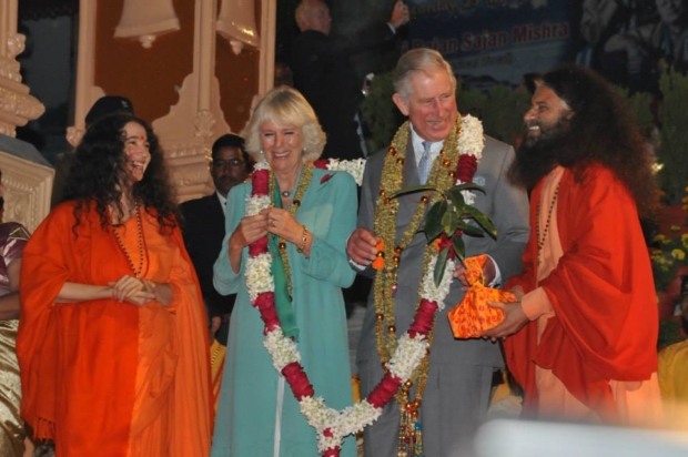 Prince Charles and Duchess Camilla come to Parmarth