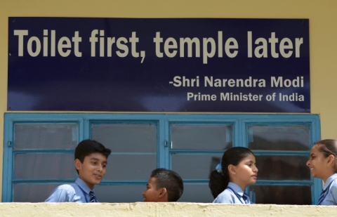 Hon’ble Shri Narendra Modiji: Toilets First, Temples Later