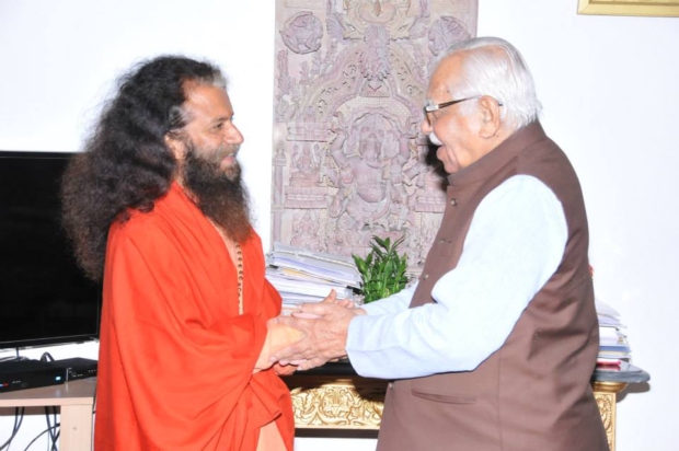 Meeting with Governor of Uttar Pradesh