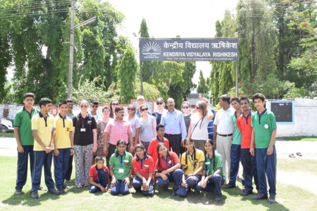 Plantation at Kendriya Vidyalaya-Rishikesh